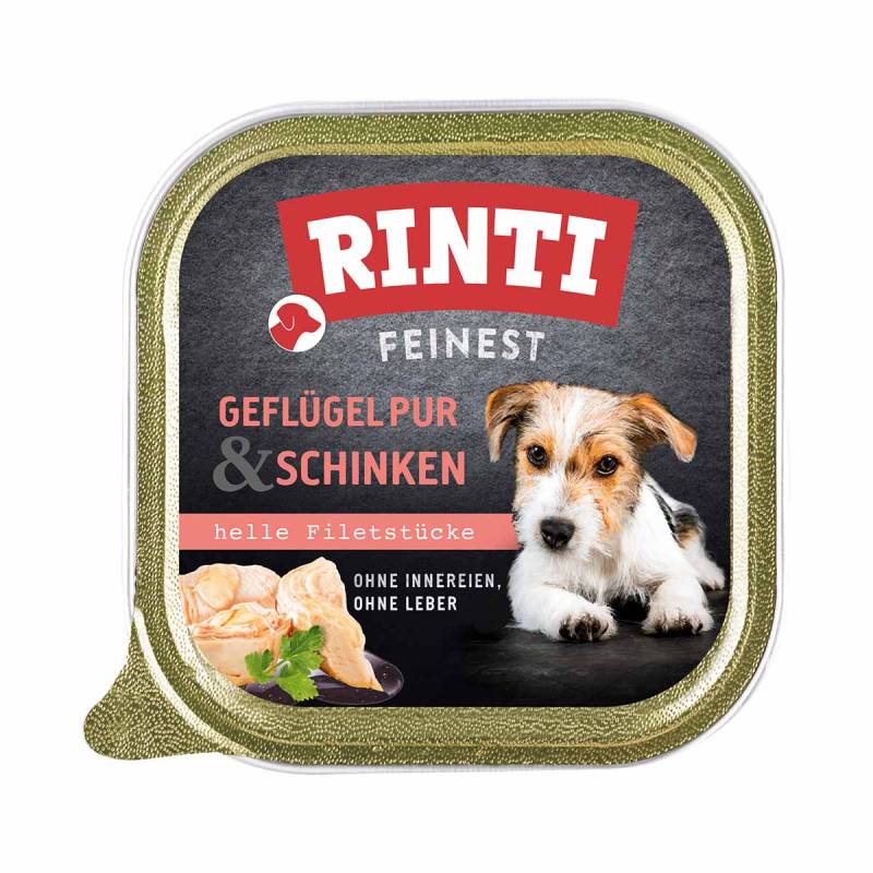 Rinti Feinest Geflügel pur & Schinken 22x150g von Rinti