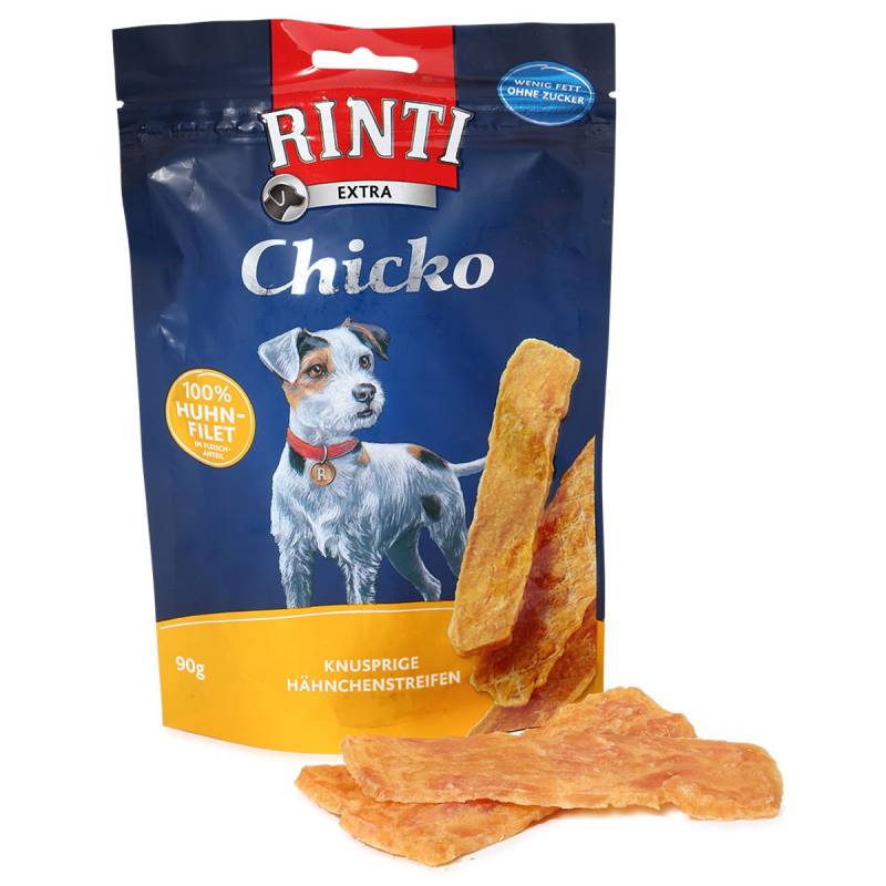 Rinti Hundesnack Extra Chicko 100% Huhnfilet 6x90g von Rinti