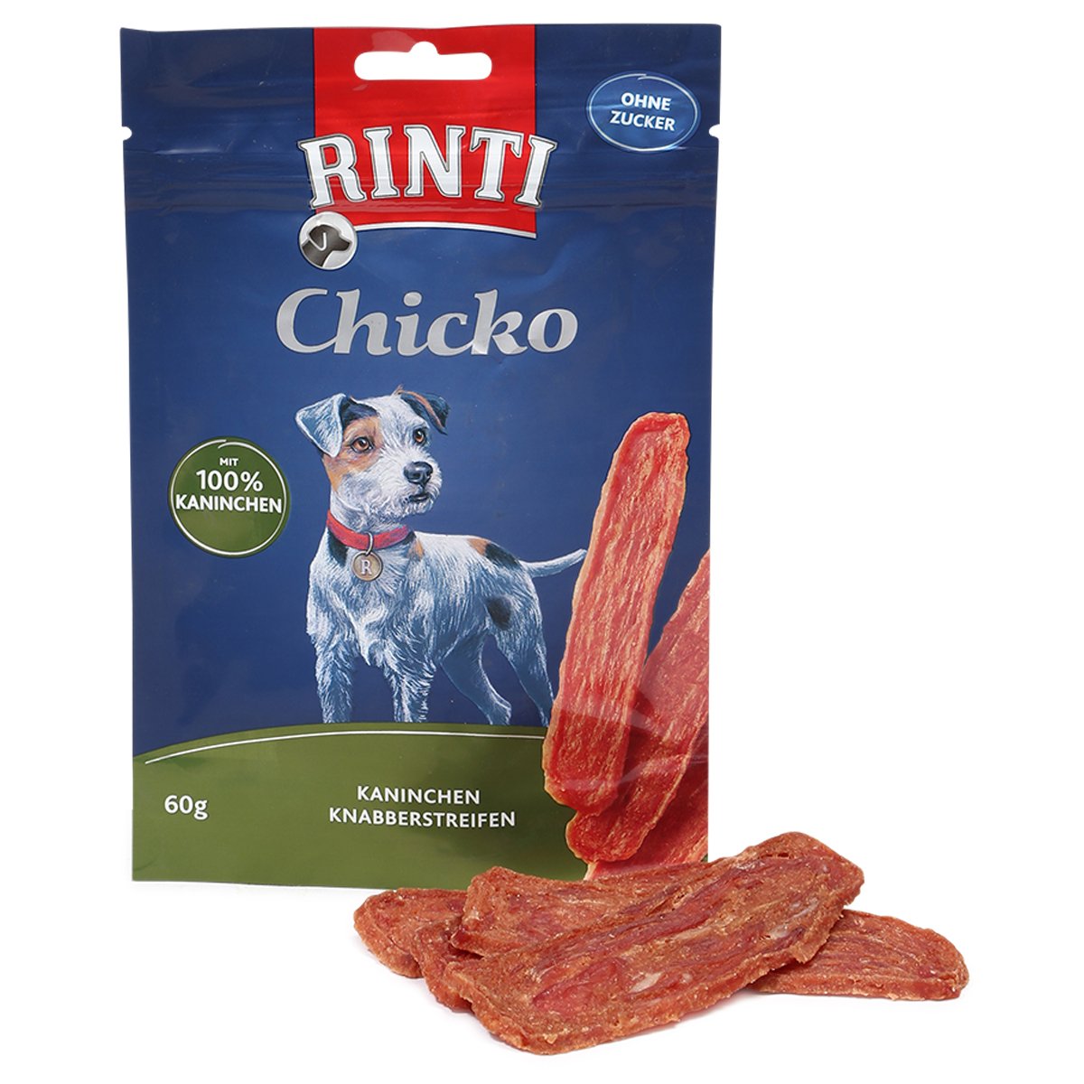 Rinti Hundesnack Extra Chicko 100% Kaninchen 60g von Rinti