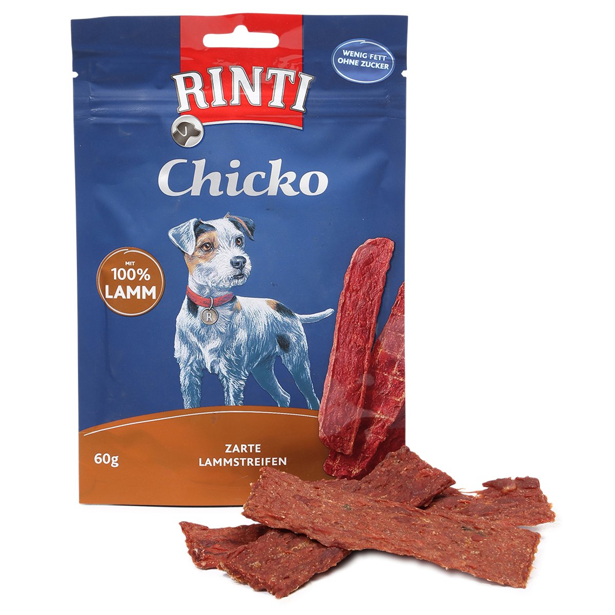 Rinti Hundesnack Extra Chicko 100% Lamm 6x60g von Rinti