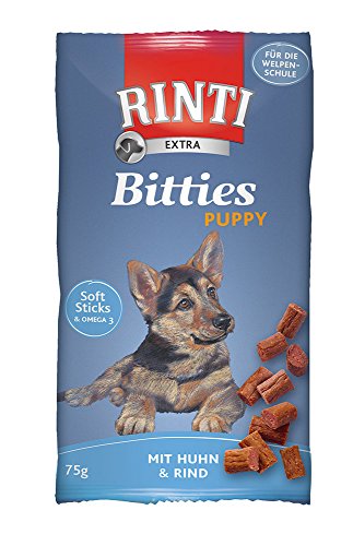 Rinti Hundesnacks Extra Puppy-Sticks 75 g, 8er Pack (8 x 75 g) von Rinti