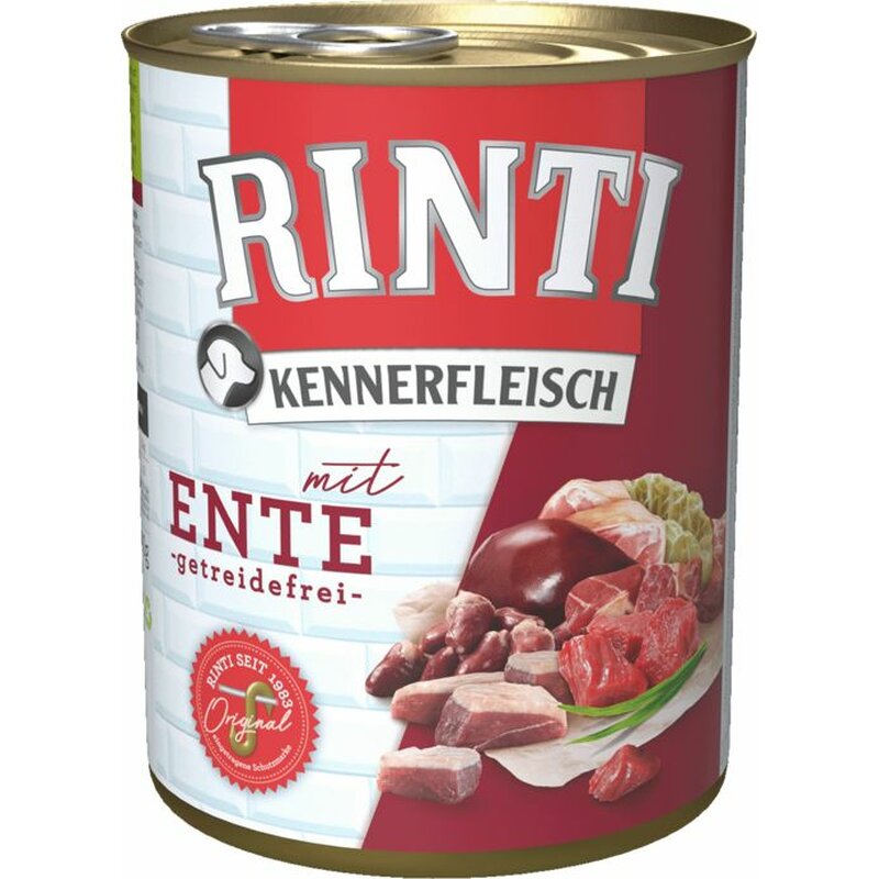 Rinti Kennerfleisch Ente 800 g (3,49 € pro 1 kg) von Rinti