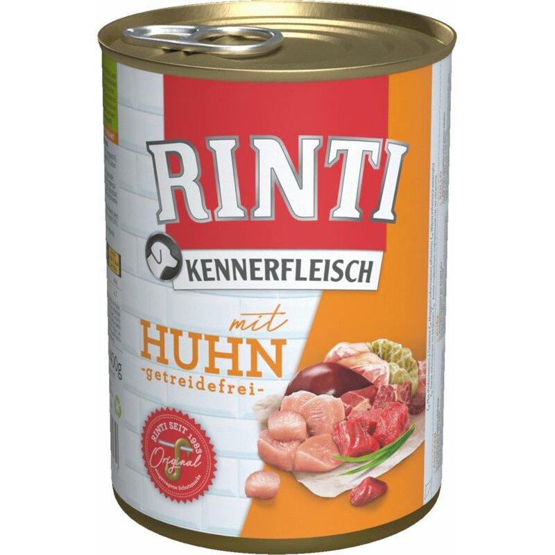 Rinti Kennerfleisch Huhn 400 g (4,22 € pro 1 kg) von Rinti