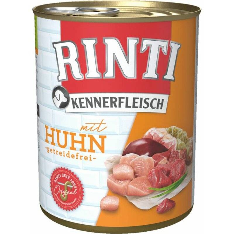 Rinti Kennerfleisch Huhn 800 g (3,49 € pro 1 kg) von Rinti