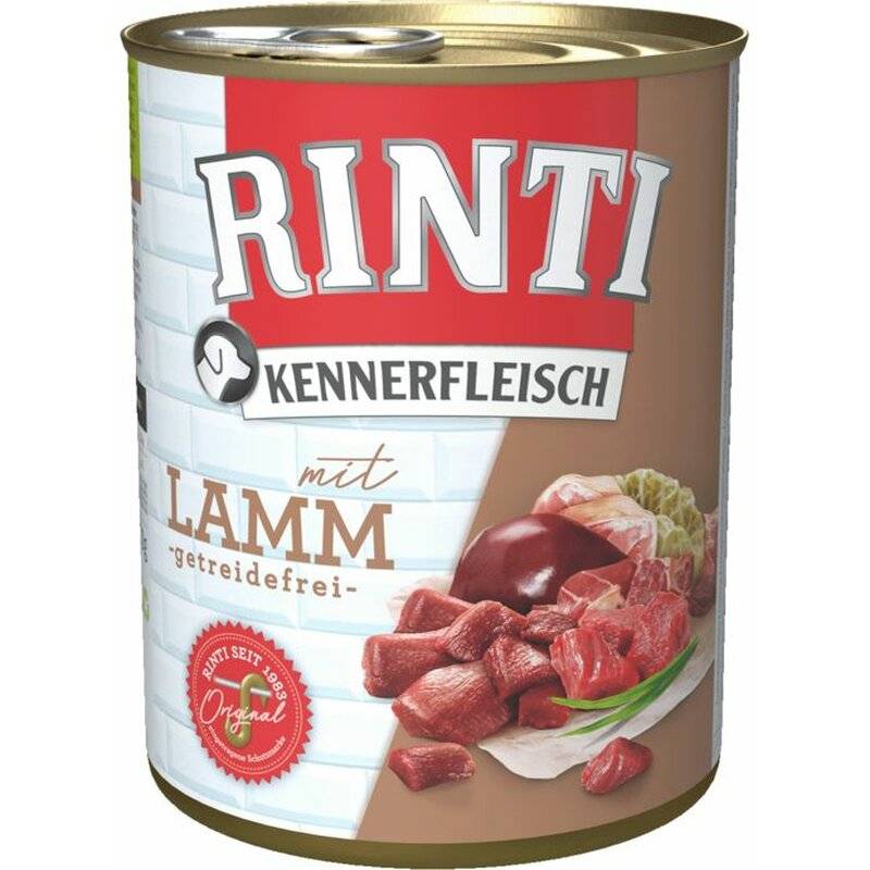 Rinti Kennerfleisch Lamm 800 g (3,49 € pro 1 kg) von Rinti