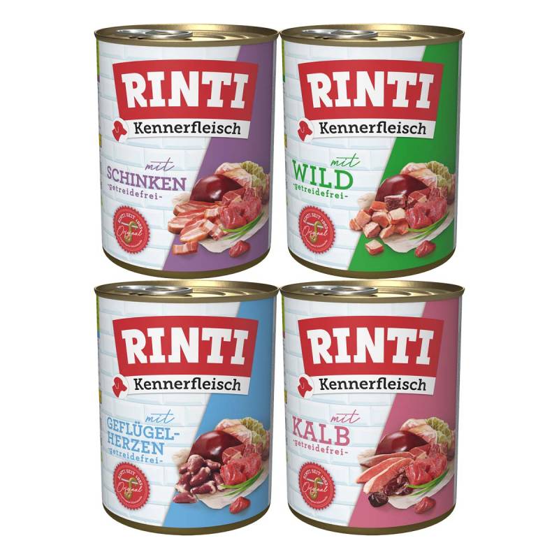 Rinti Kennerfleisch Paket 1 12x800g von Rinti