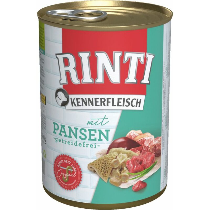 Rinti Kennerfleisch Pansen 400 g (4,22 € pro 1 kg) von Rinti