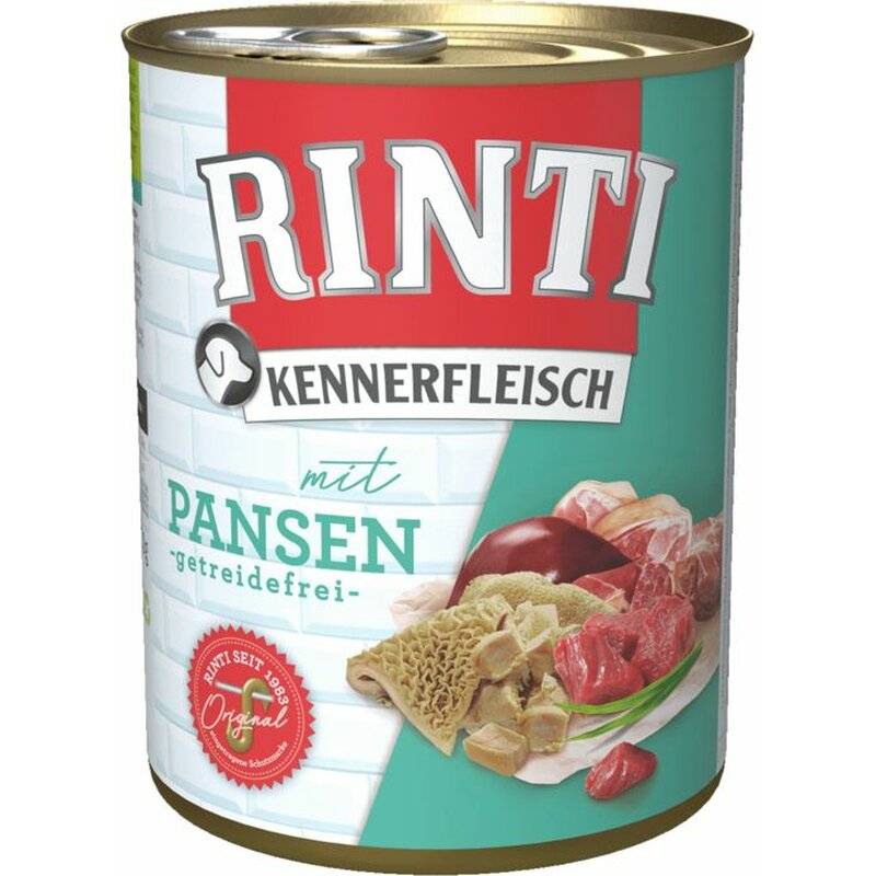 Rinti Kennerfleisch Pansen 800 g (3,49 € pro 1 kg) von Rinti