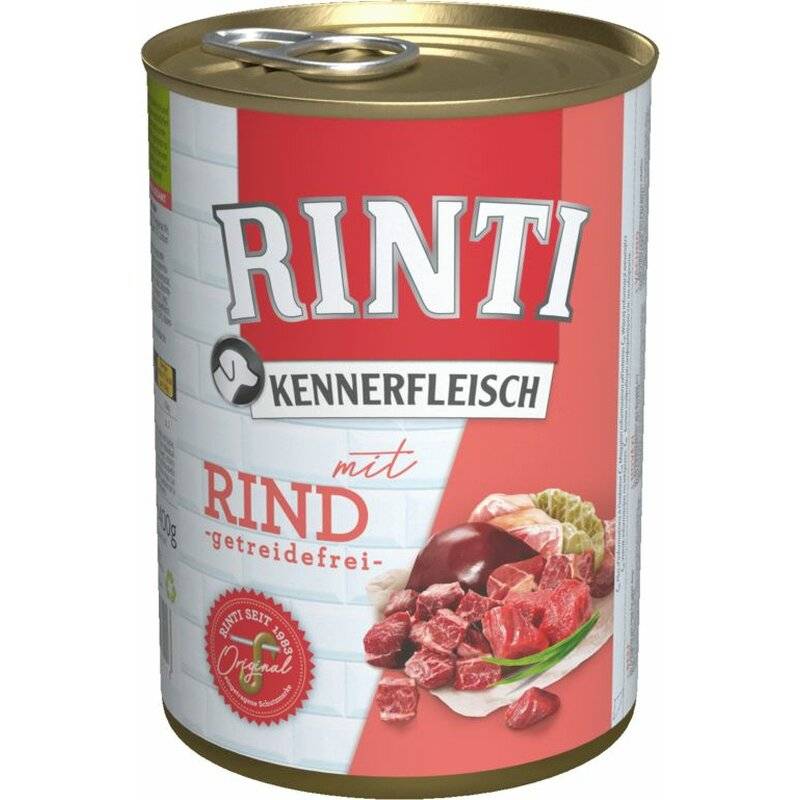 Rinti Kennerfleisch Rind 400 g (4,22 € pro 1 kg) von Rinti