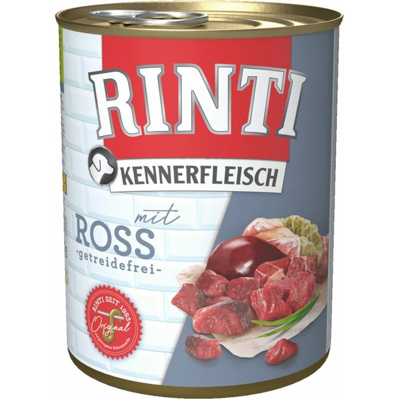 Rinti Kennerfleisch Ross 800 g (3,49 € pro 1 kg) von Rinti