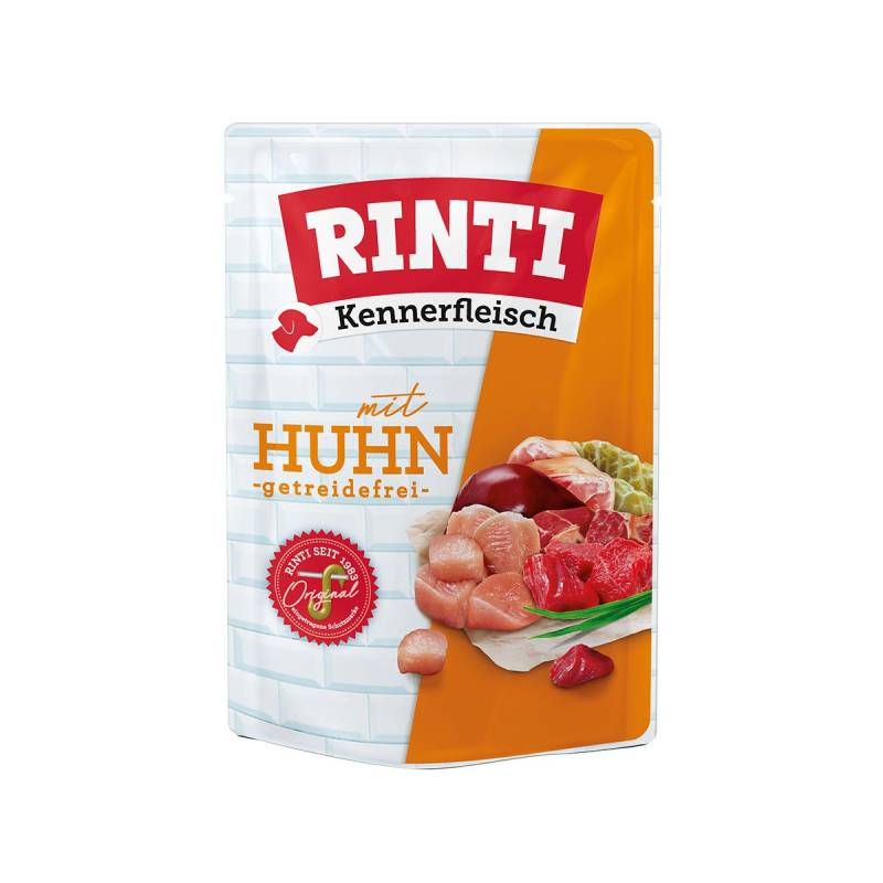 Rinti Kennerfleisch mit Huhn Pouch 10x400g von Rinti