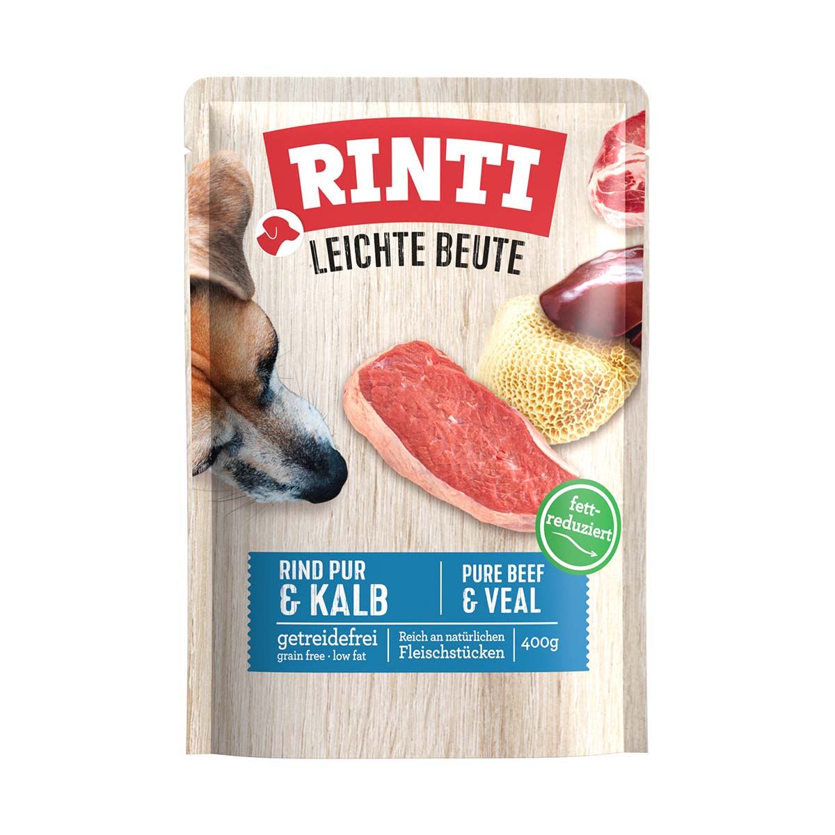 Rinti Leichte Beute Rind Pur + Kalb 10x400g von Rinti