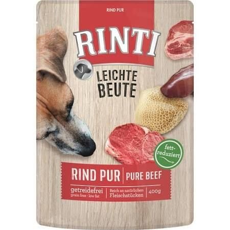 Rinti Leichte Beute Rind Pur 400g - Sie erhalten 10 Packung/en; Packungsinhalt 400 g von Rinti