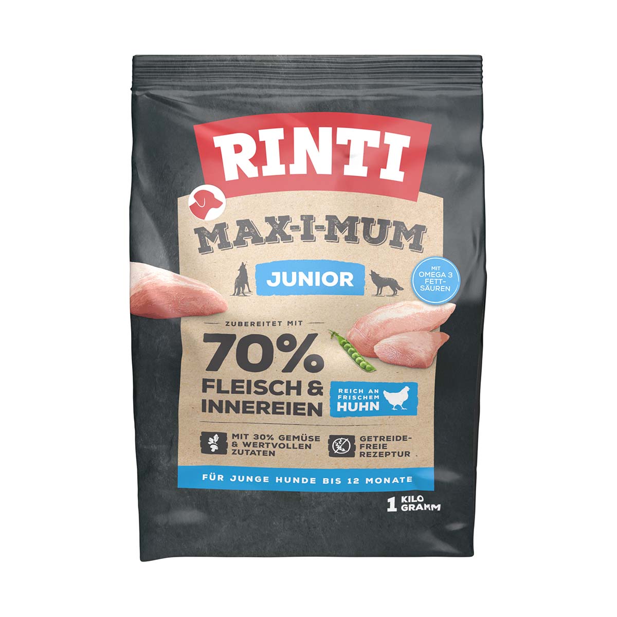 Rinti Max-i-Mum Junior Huhn 1kg von Rinti