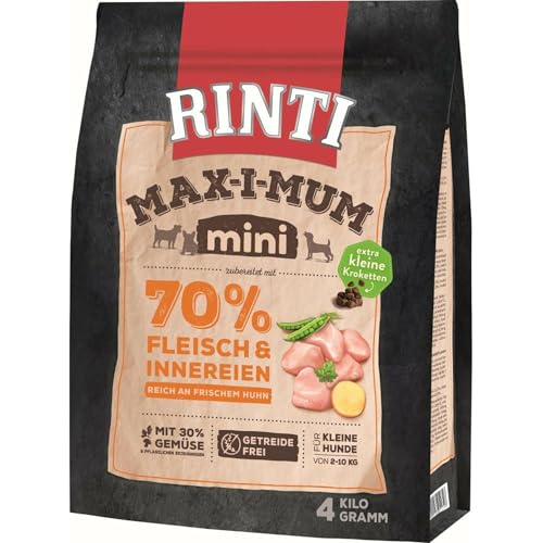 Rinti Max-i-Mum Mini Adult Huhn | 4kg von Rinti