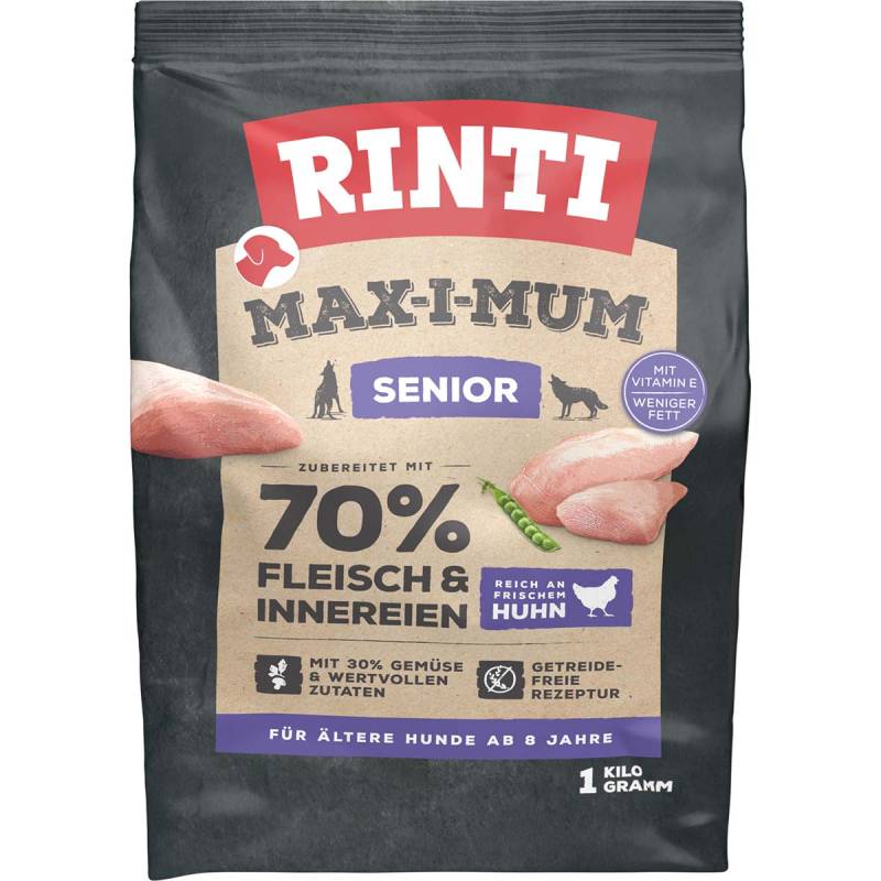 Rinti Max-i-Mum Senior Geflügel 1 kg von Rinti