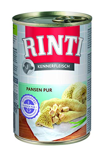 Rinti Pur Kennerfleisch Pansen Hundefutter von Rinti