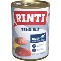 RINTI Sensible Ross & Hühnerleber 6x400 g von Rinti