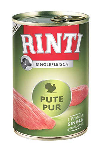 Rinti Singlefleisch Pute Pur, 1x 400 g von Rinti