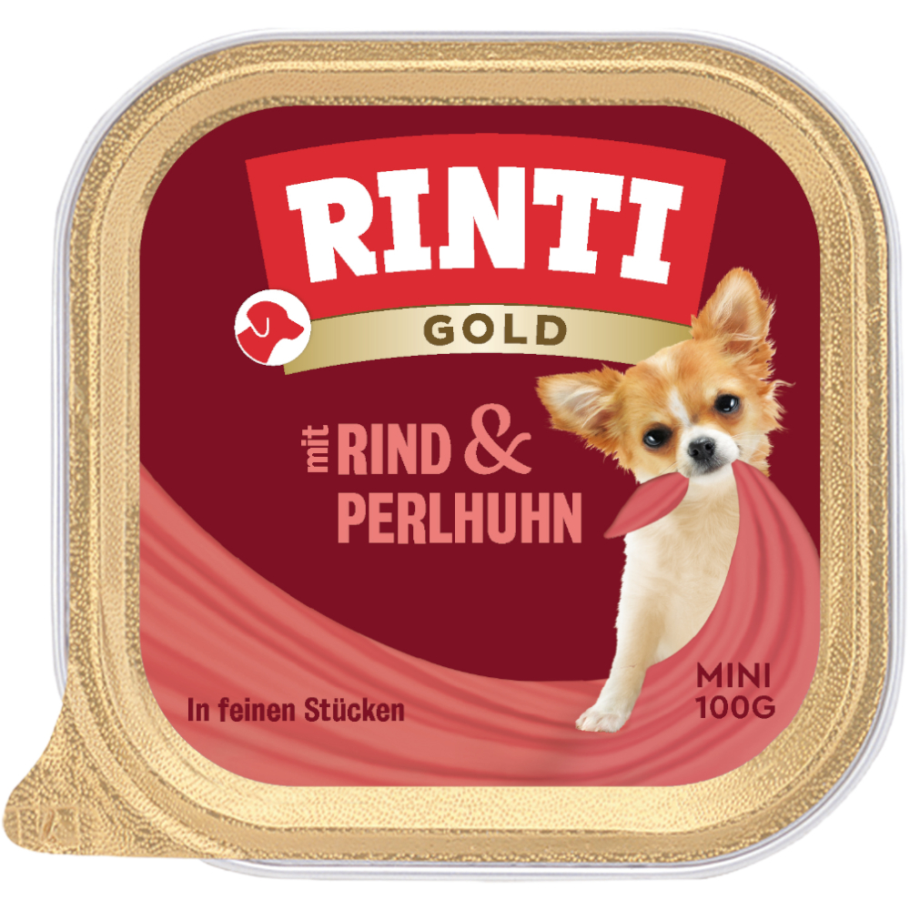 Sparpaket RINTI Gold Mini 24 x 100 g - Mix, 4 Sorten von Rinti