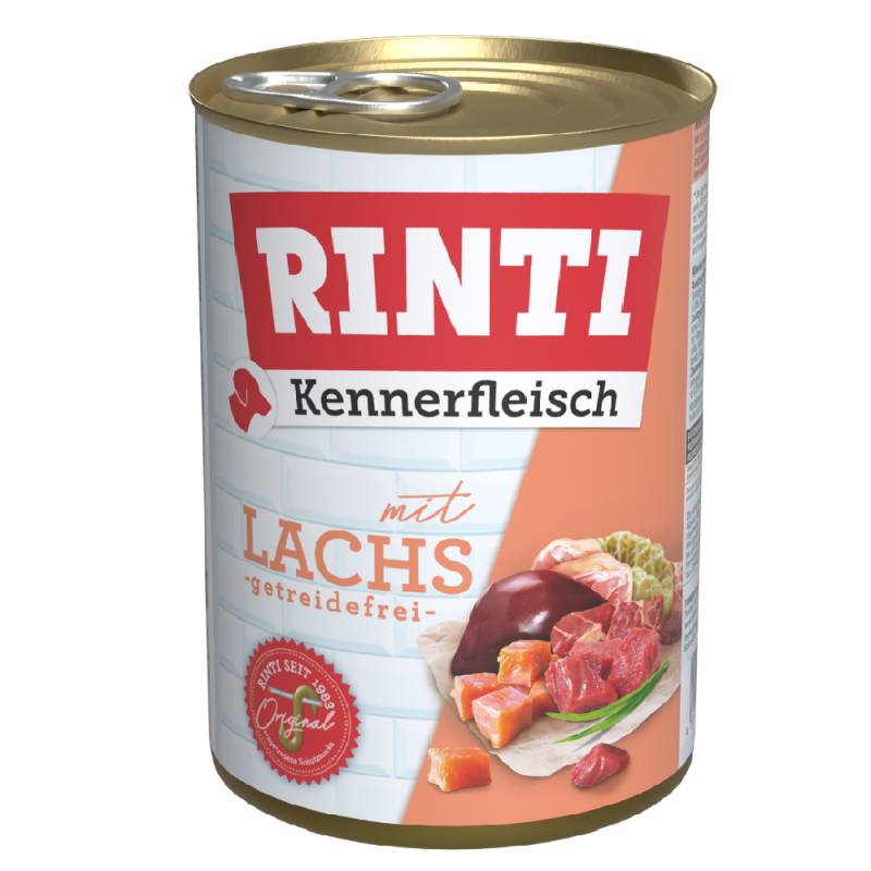 Sparpaket RINTI Kennerfleisch 12 x 400 g - Lachs von Rinti