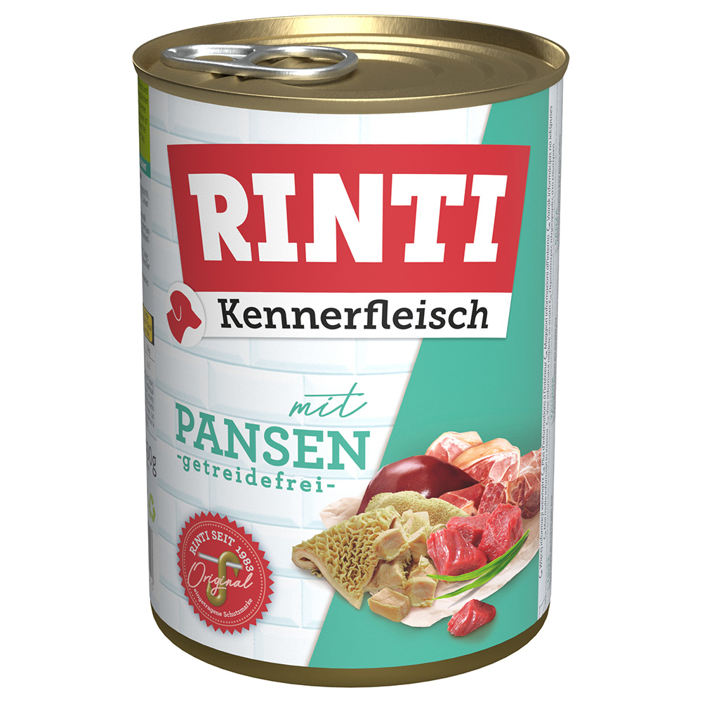 Sparpaket RINTI Kennerfleisch 12 x 400 g - Pansen von Rinti