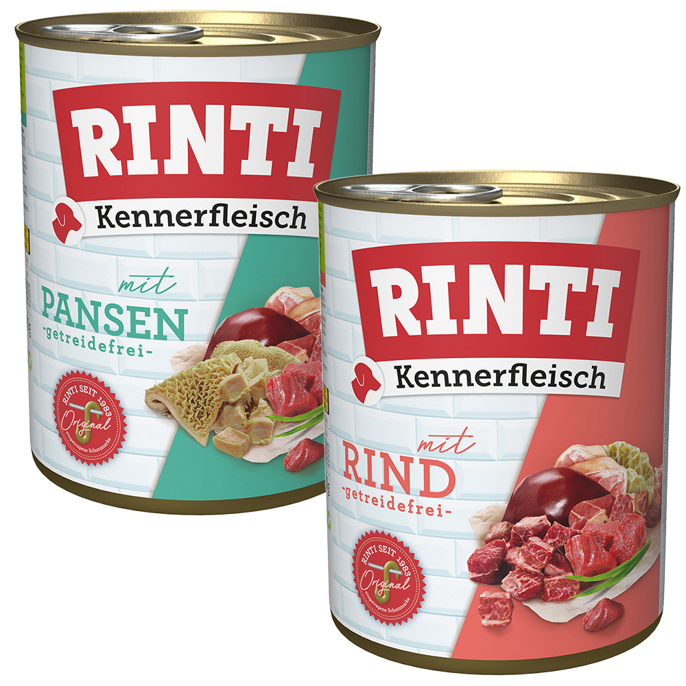 Sparpaket RINTI Kennerfleisch 12 x 800 g - Mixpaket Geflügel: 2 Sorten Sparpaket RINTI Kennerfleisch 12 x 800 g - Mixpaket Geflügel: 2 Sorten von Rinti