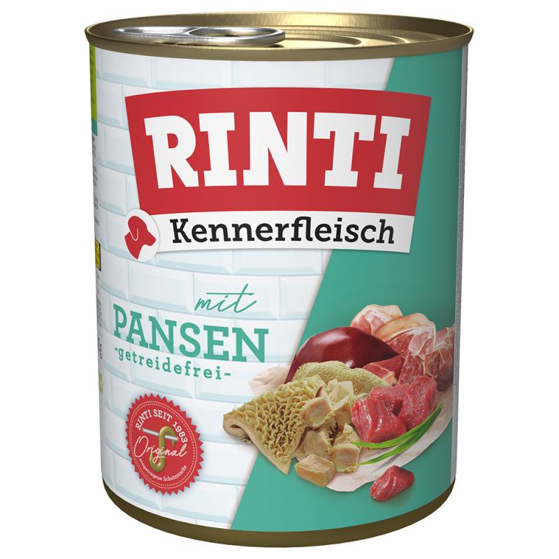Sparpaket RINTI Kennerfleisch 12 x 800 g - Pansen von Rinti