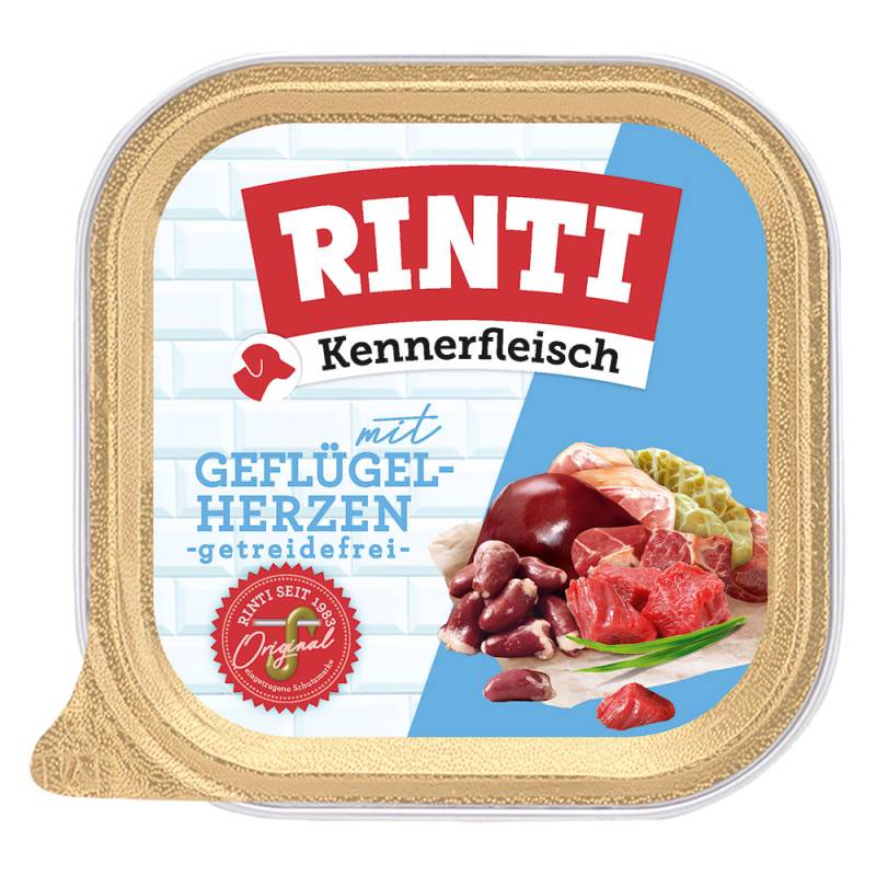 Sparpaket RINTI Kennerfleisch 18 x 300 g - Geflügelherzen von Rinti