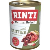 Sparpaket RINTI Kennerfleisch 24 x 400 g - Rentier von Rinti