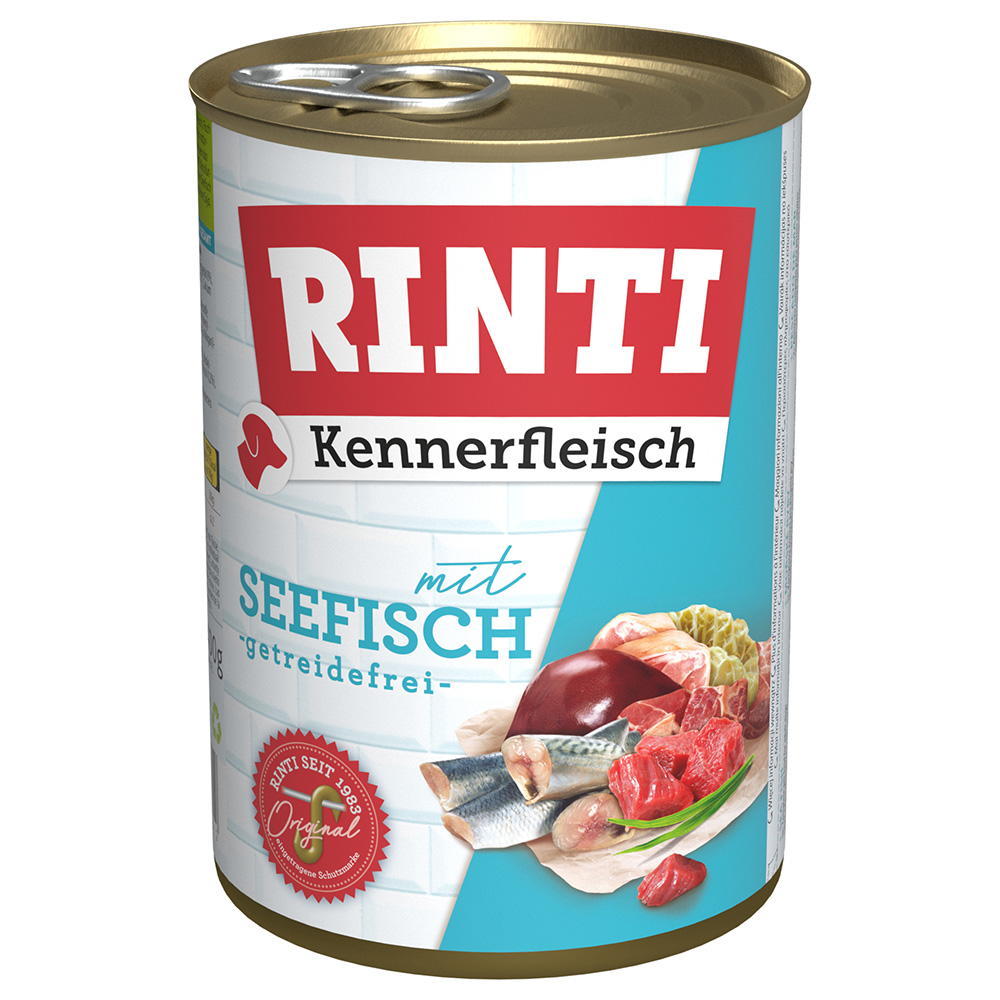 Sparpaket RINTI Kennerfleisch 24 x 400 g - Seefisch von Rinti