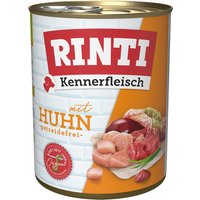 RINTI Kennerfleisch 800g x 24 - Sparpaket - Huhn von Rinti