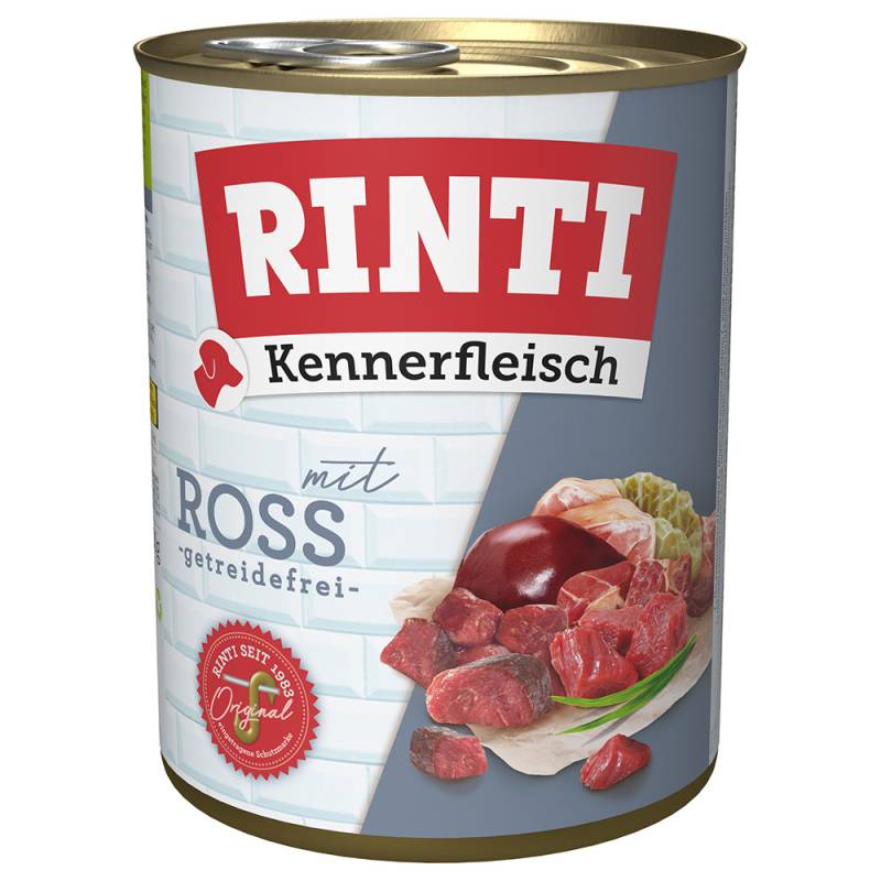 Sparpaket RINTI Kennerfleisch 24 x 800g - Ross von Rinti
