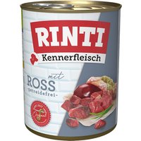 RINTI Kennerfleisch 800g x 24 - Sparpaket - Ross von Rinti