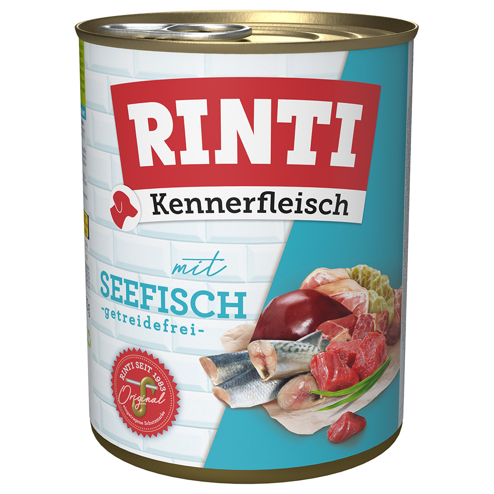 Sparpaket RINTI Kennerfleisch 24 x 800g - Seefisch von Rinti
