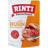 Sparpaket RINTI Kennerfleisch Pouches 20 x 400 g - Huhn von Rinti