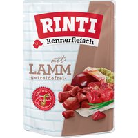 Sparpaket RINTI Kennerfleisch Pouches 20 x 400 g - Lamm von Rinti