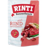 Sparpaket RINTI Kennerfleisch Pouches 20 x 400 g - Rind von Rinti