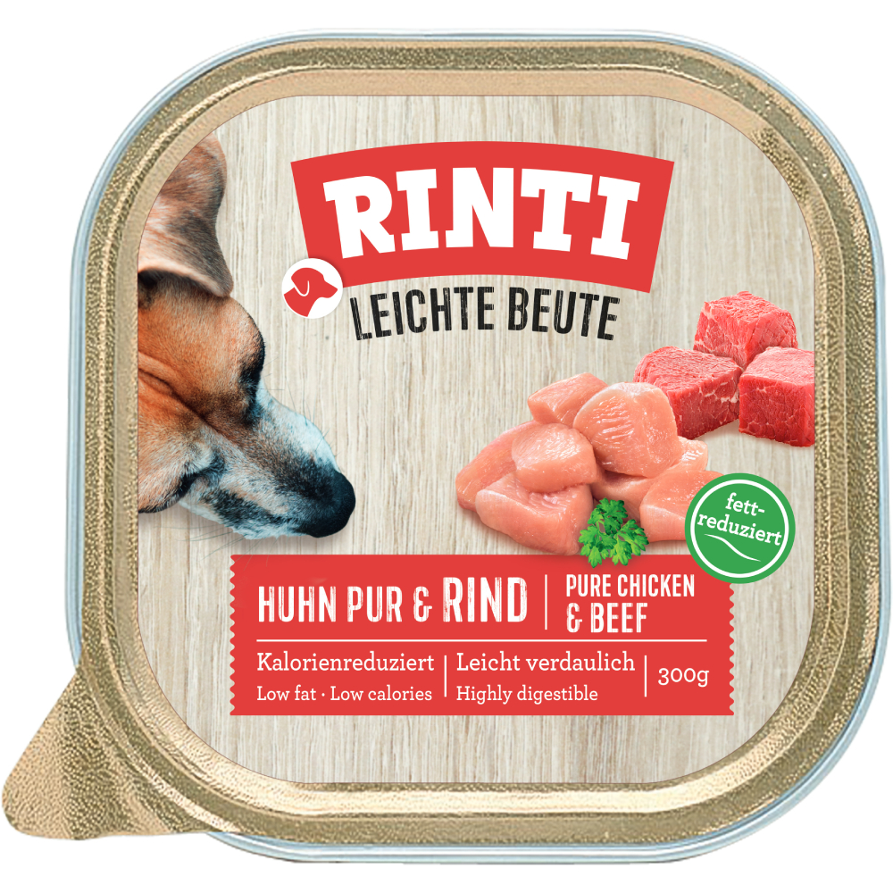 Sparpaket RINTI Leichte Beute 18 x 300 g - Huhn & Rind von Rinti