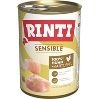 Sparpaket RINTI Sensible 24 x 400 g - Huhn & Kartoffeln von Rinti