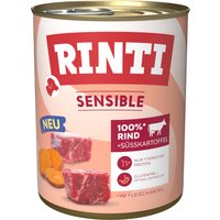 Sparpaket RINTI Sensible 24 x 800 g - Rind & Süsskartoffel von Rinti