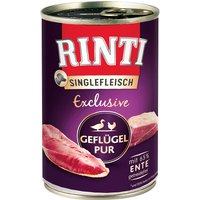 Sparpaket RINTI Singlefleisch 24 x 400 g - Exclusive Geflügel pur von Rinti