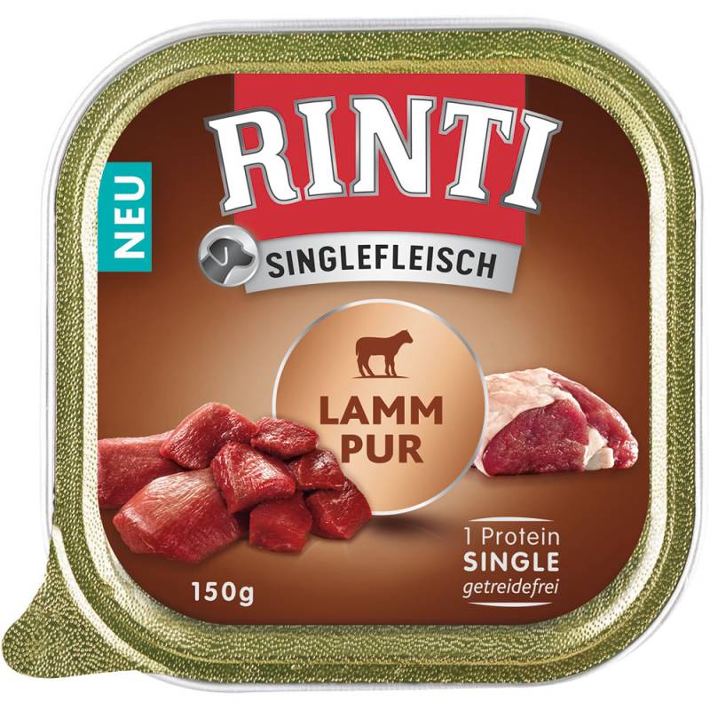Sparpaket: RINTI Singlefleisch 20 x 150 g - Lamm Pur von Rinti
