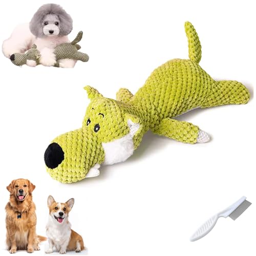 Ripkegn Wowpetsmart Invincible Chewanimals, Wowpetsmart for Heavy Chewers, Chewanimal - Designed for Strong Chewers, Wowpetsmart Dog Chew Toys, Toys for Small, Medium and Large Dogs (1pcs * Wolf) von Ripkegn