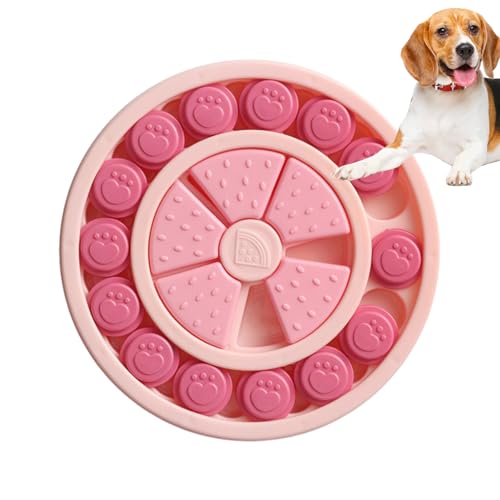 Puzzle-Futterspender für Hunde, Slow-Feeder-Spielzeug für Hunde,Puzzle Interaktives Essensspielzeug | Futterspielzeug in Lebensmittelqualität zur Verlangsamung des Essens, tragbares Ristyur von Ristyur