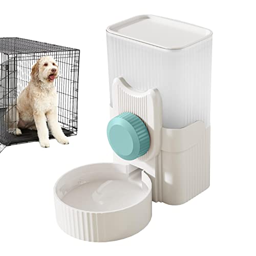 Ristyur Wasserspender | Hundekäfig Wasserspender | Automatische Nachfüll-Futterspender für Igel, Katze, Chinchilla, Frettchen, Kätzchen, Meerschweinchen, Welpen von Ristyur