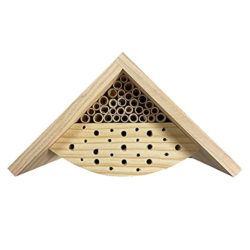 Rivanto® DIY Insektenhotel, Bemale Dein Insektenhaus Set, L 12,8 x B 24 x H 13,2 cm von Rivanto