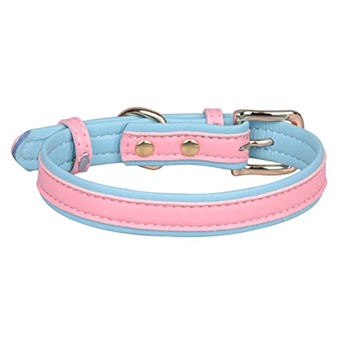 Roadoor Katzenhalsband Praktisch Deko Katze Hund Halsband Schmuck Rosa XS von Roadoor