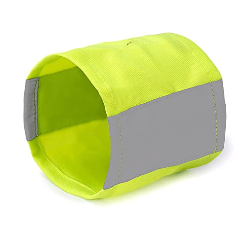 Roadoor Pet BIB Reflektierende Design Pet Grooming langlebige Fluoreszierende Haustierhundschal Haustiervorräte Gelb L. von Roadoor