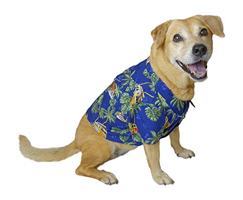 RJC Dog Surf Dog Woodies Aloha Hawaiihemd Navy M von Robert J. Clancey